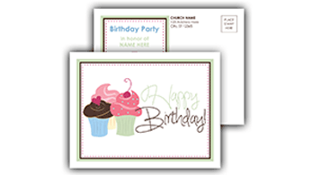 Birthday Postcard Sample