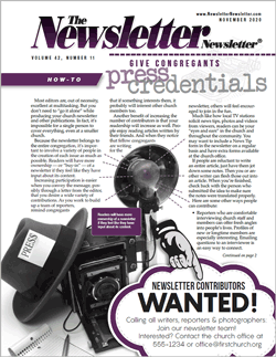 Church Newsletter How-To Image Church Newsletter How-To Image