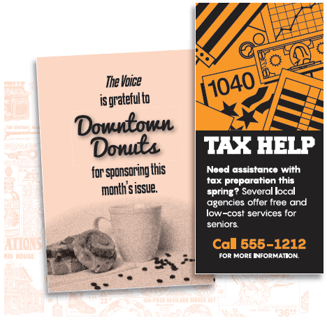 Church Newsletter Print Ad Flyers