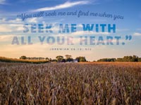 Church Newsletter Resources Seek Me With All Your Heart photo Church Newsletter Resources Seek Me With All Your Heart photo