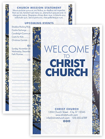 Spring Bulletin Template Sample